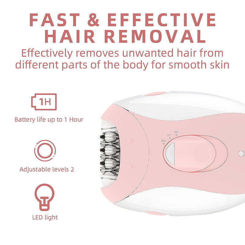 [Australia] - Epilator for Women, Epilators Hair Removal for Women Face with 2 Speeds, Glabrouse Skin Epilator Hair Removal Device, Face Trimmer for Face Legs Arms Armpit Bikini 