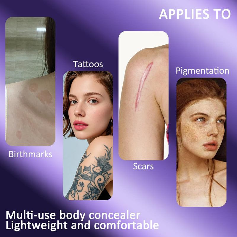 [Australia] - Leg Makeup Waterproof - Coverage for Scars & Blemishes, No Transfer, Lightweight & Long-Lasting, Natural Radiance (01) 01 
