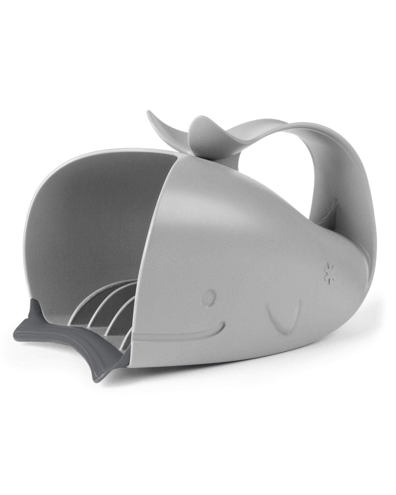 [Australia] - Skip Hop Baby Bath Rinse Cup, Moby Tear-free Waterfall Rinser, Grey 