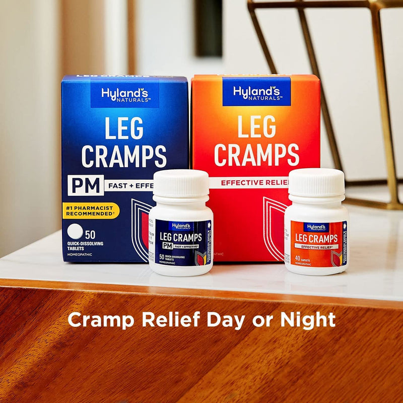 [Australia] - Hyland's Naturals Leg Cramp Tablets, Natural Relief of Calf, Leg and Foot Cramp, Quick Dissolving Tablets, 100 Count Daytime 