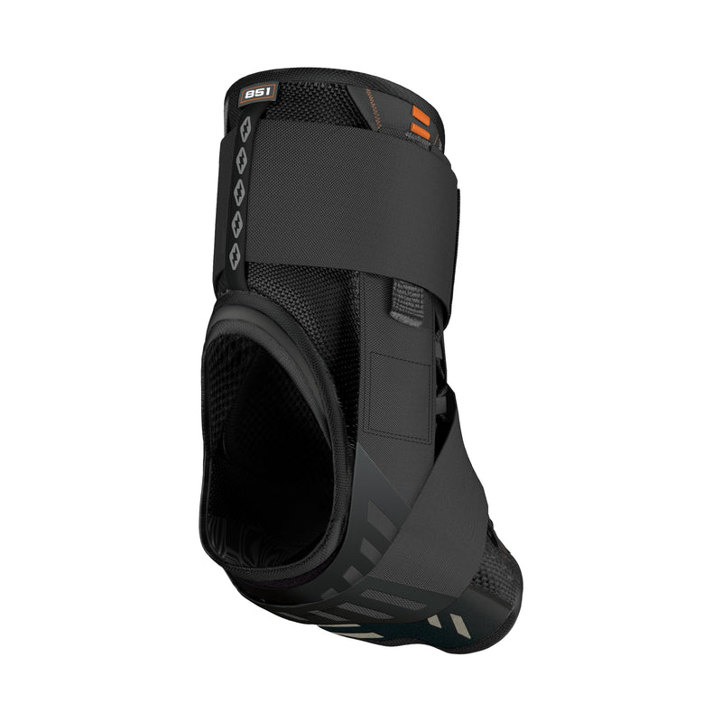 Shock Doctor Adult Ultra Wrap Lace Ankle Brace, Maximum Support, Adjustable Compression Black X-Large