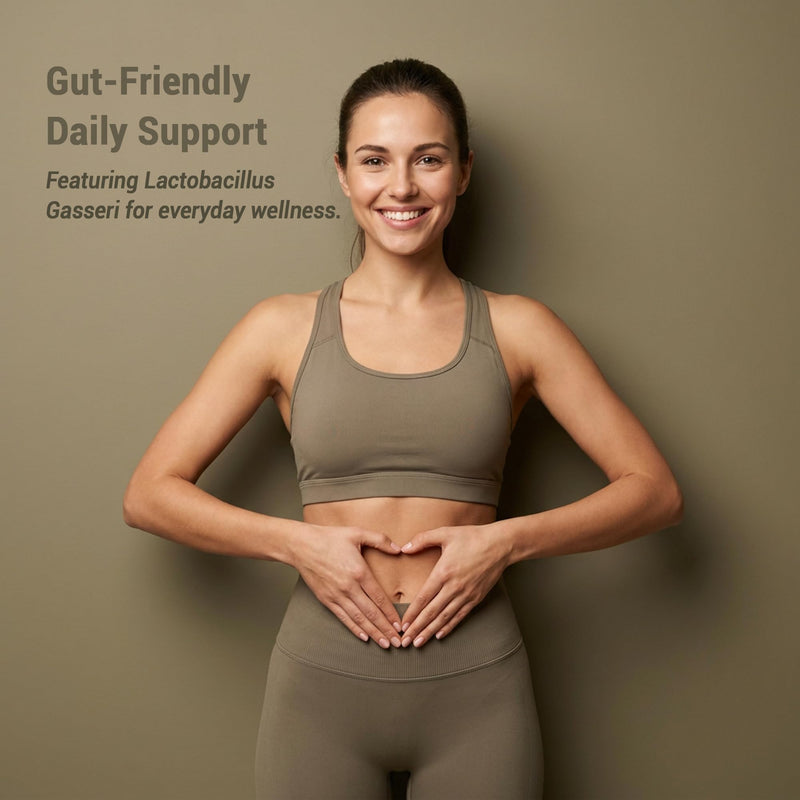 Lactobacillus Gasseri 50 Billion CFU – High Strength Probiotic Supplement – Gut, Digestive & Weight Management Support – 90 Vegetarian Capsules – Vegan & Non-GMO – 45 Day Supply