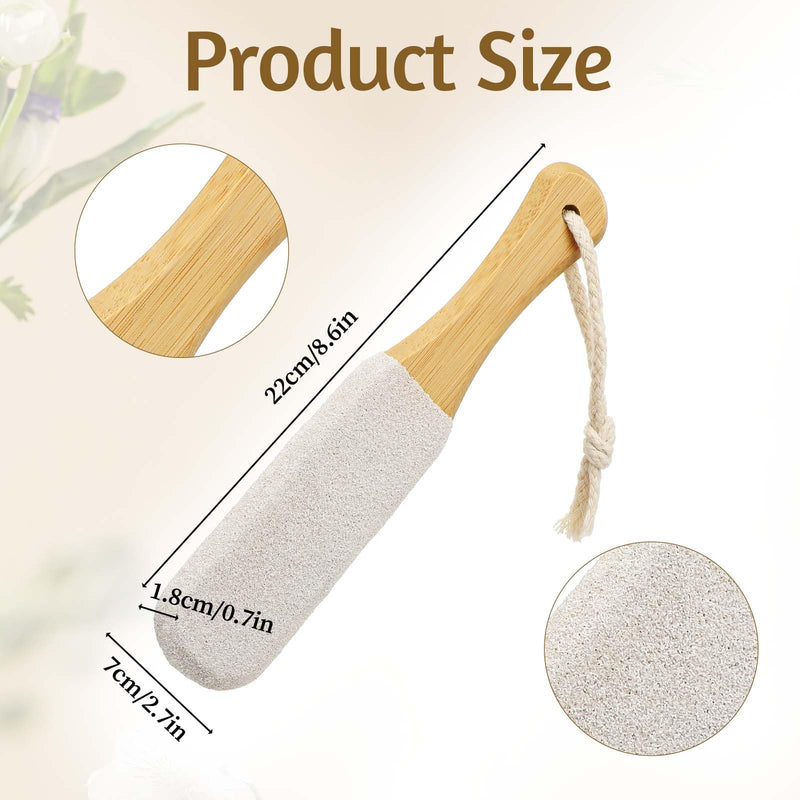 [Australia] - Pumice Stone Foot Care Callus Remover Foot Scrubber Removes Cracked Heels Light Stone Pedicure Foot Rasp Dead Skin Hard Skin File Brush for Feet Hands Body Wet and Dry Shower 