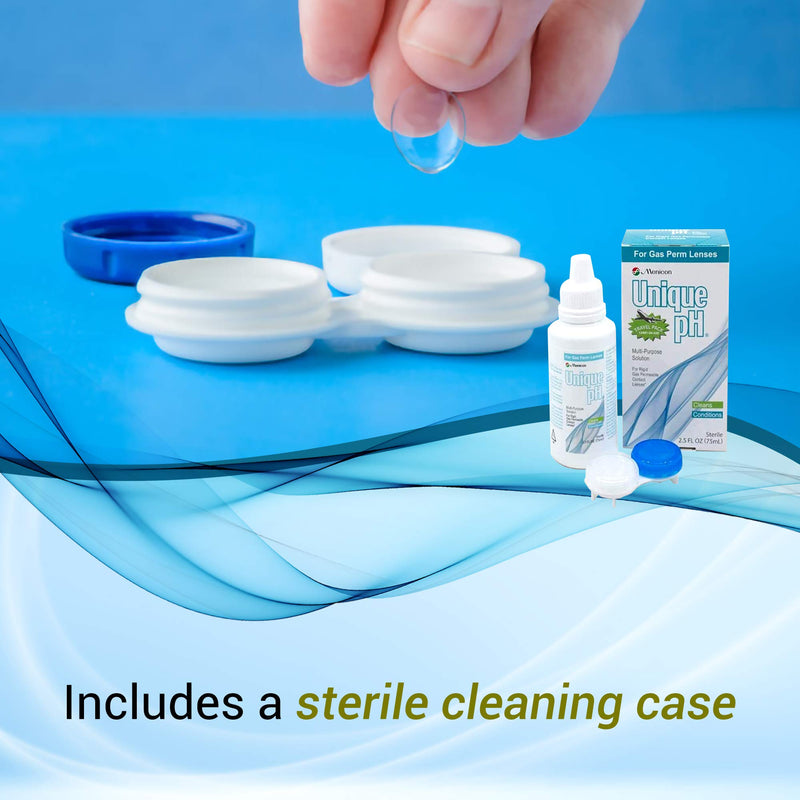 [Australia] - Unique pH Travel Pack- Multipurpose Solution for Gas Permeable Contact Lenses -2.5 Fluid Ounces 