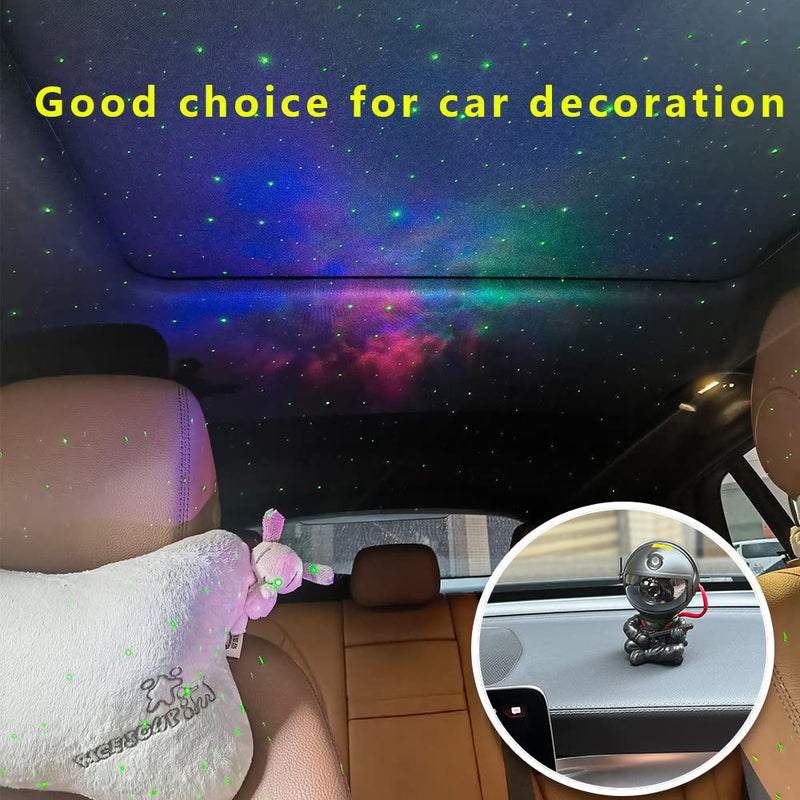 [Australia] - Galaxy Projector, Astronaut Star Projector, Kids Night Light for Bedroom, Adult Playroom,Ceiling, Room Decoration Black 