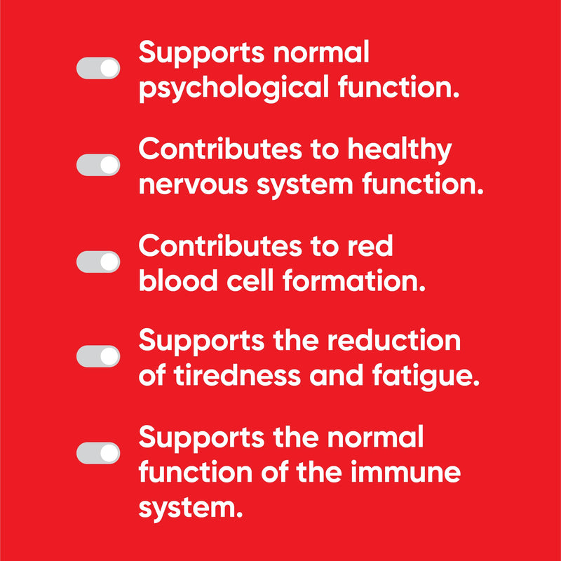 Vitamin B12 Liquid 1000µg – High Strength B12 Supplement – Supports Reduction of Tiredness and Fatigue – Energy and Immune System – Vegan and Vegetarian Friendly – Raspberry Flavour – 100ml
