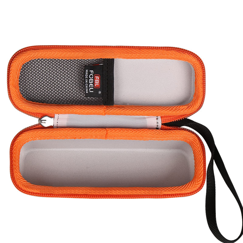 [Australia] - FBLFOBELI EVA Hard Carrying Case Compatible with The Breather Fit Hand-Held Inspiratory Expiratory Muscle Trainer (Orange, Case Only) Orange 