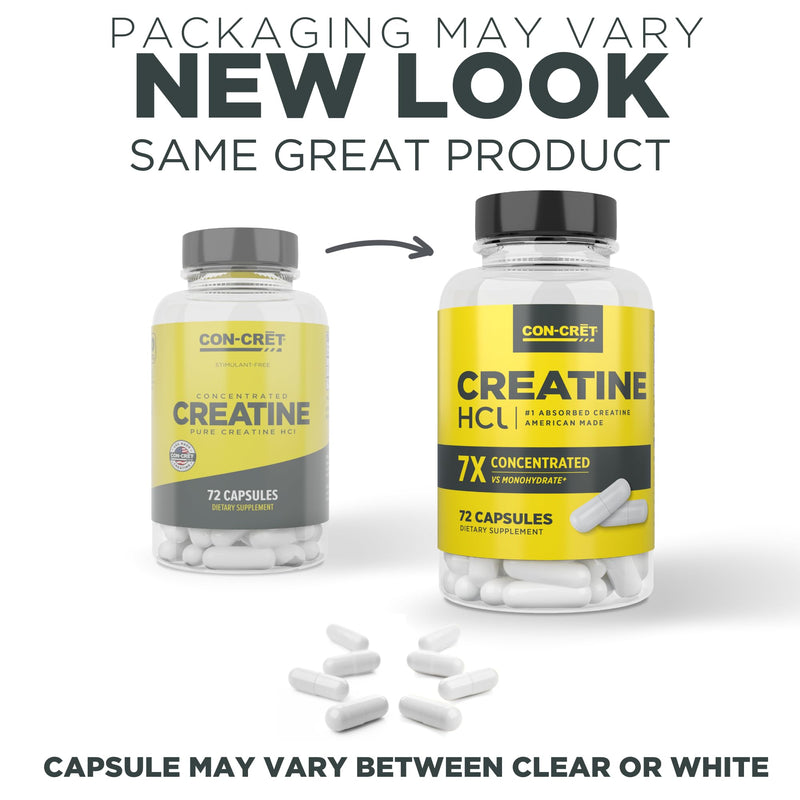 [Australia] - Creatine HCl Capsules | Supports Muscle, Cognitive, and Immune Health | Creatine Pills (90 count) 90 Count Capsules 