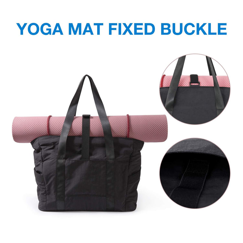 BAGSMART Tote Bags with Travel Duffel Bags
