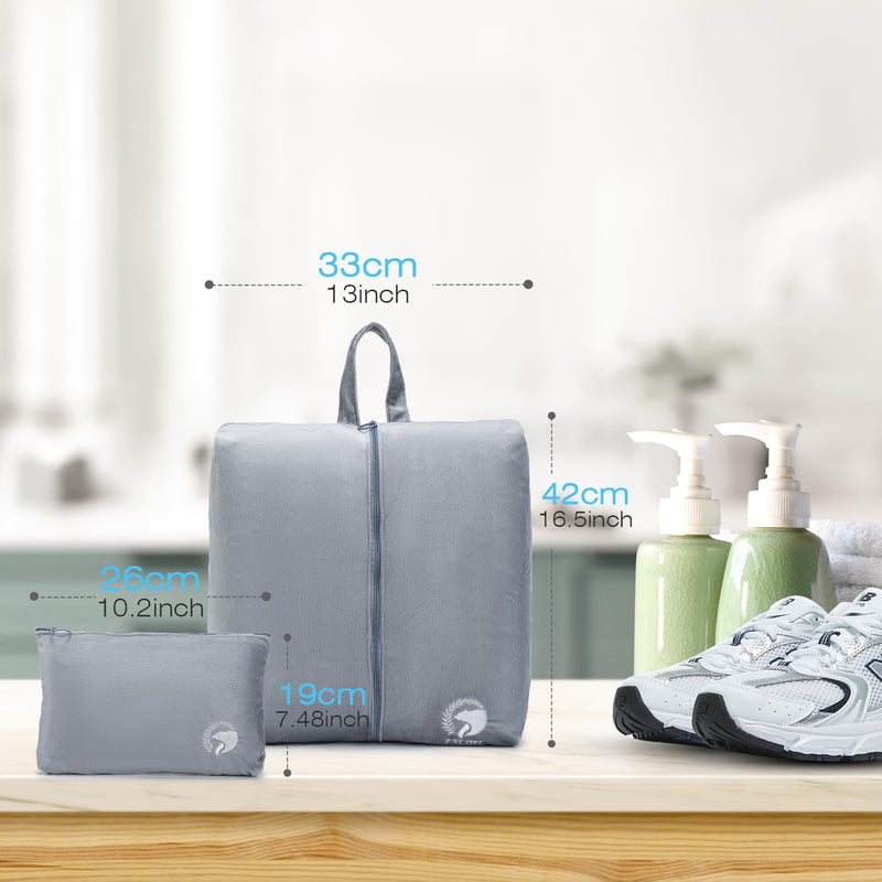 Under-seat Carry on Bags for Airplanes Personal Item Travel Bag 38L Expandable 50L Lightweight Duffle Bag Water-resistant Weekender Bags with Wet Pocket for Gym Overnight Hospital Blue