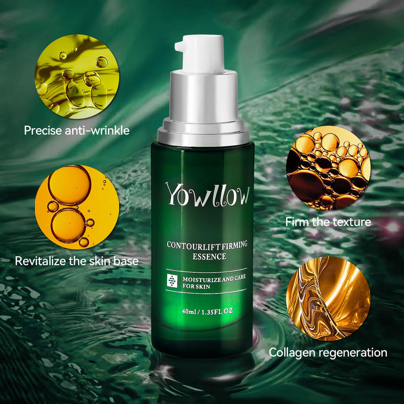 Hydrating Facial Serums,Anti Aging Formula with Natural Ingredients,Hyaluronic Acid & Vitamin C,Reducing Wrinkles,Brightening Lifting & Glowing Skin,Light Face Essence for Daily Skin Care Scented 1 Fl Oz (Pack of 1)