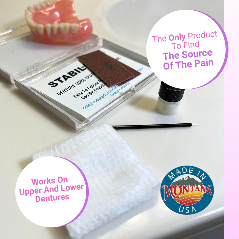 [Australia] - Denture Sore Spot Find And Remove Kit 