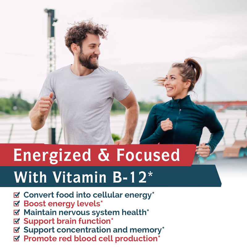 Innate Vitality Bundle: Probiotics (100 Billion CFUs, 18 Strains) with Cranberry & Vitamin B12 5000mcg Sublingual Tablets - Digestive, Vaginal Health, Energy Production & Nervous System Support