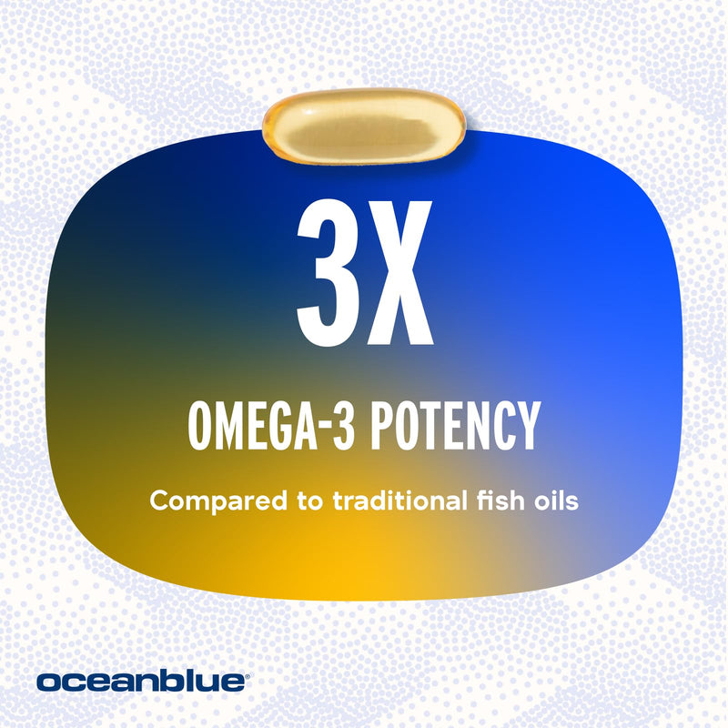 [Australia] - Oceanblue Professional Omega-3 2100 – 180 ct – Triple Strength Burpless Fish Oil Supplement with High-Potency EPA, DHA, DPA – Wild-Caught – Orange Flavor (90 Servings) 