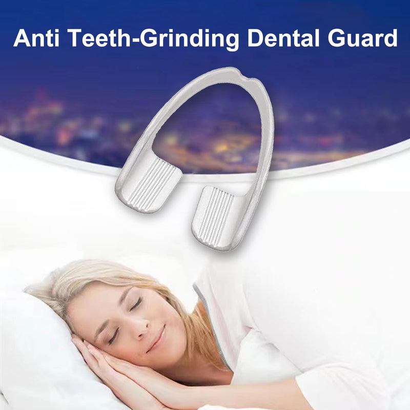 [Australia] - Mouth Guard Nighttime Protection for Teeth | Dental Guard for Grinding & Clenching Teeth with Portable Hygiene Case | BPA Free Ready to Wear, Sleep Well, Disposable, One Size Fits All 16 Count 