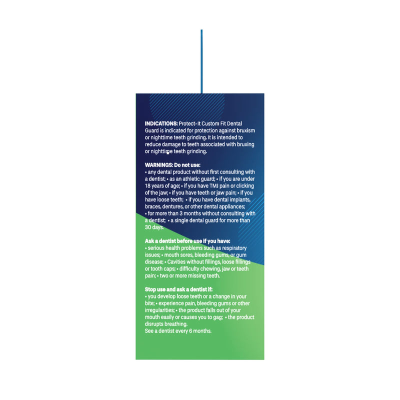 Dentemp Protect-It Custom Fit Mouth Guard 8 Pack for Teeth Grinding at Night - Night Guards for Sleep