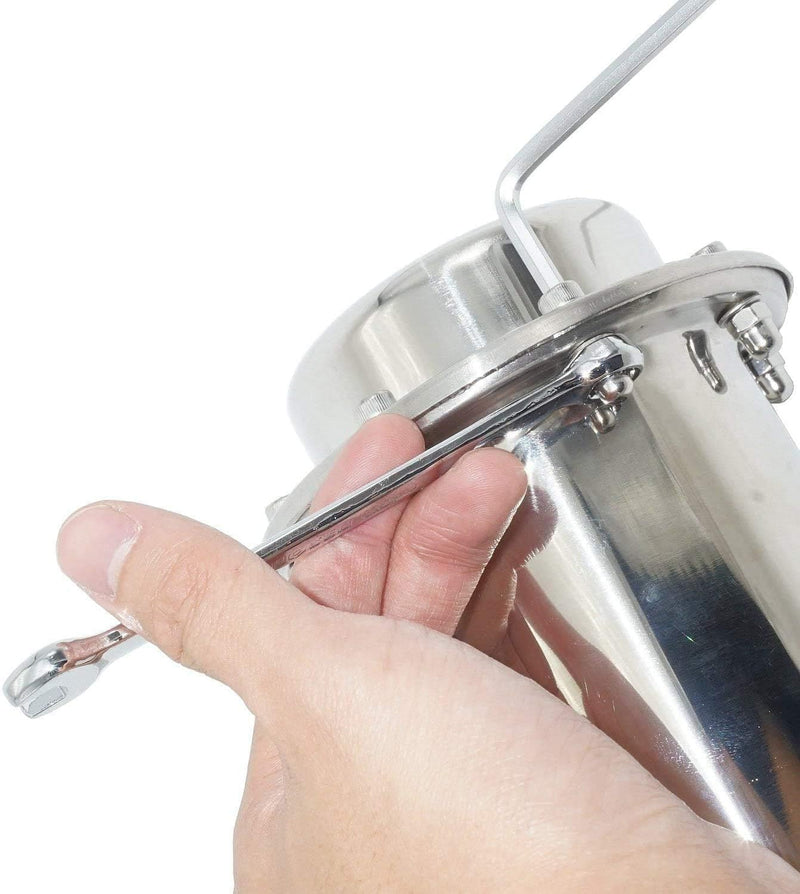 [Australia] - pobowlgarls Waterproof Stainless Steel Container with Time Capsules (7.3 Inch) 7.3IN 