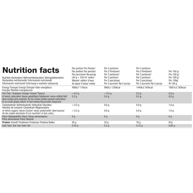 Olimp Sport Nutrition 100 Percent Natural Whey Protein Isolate (600 g) Unflavoured