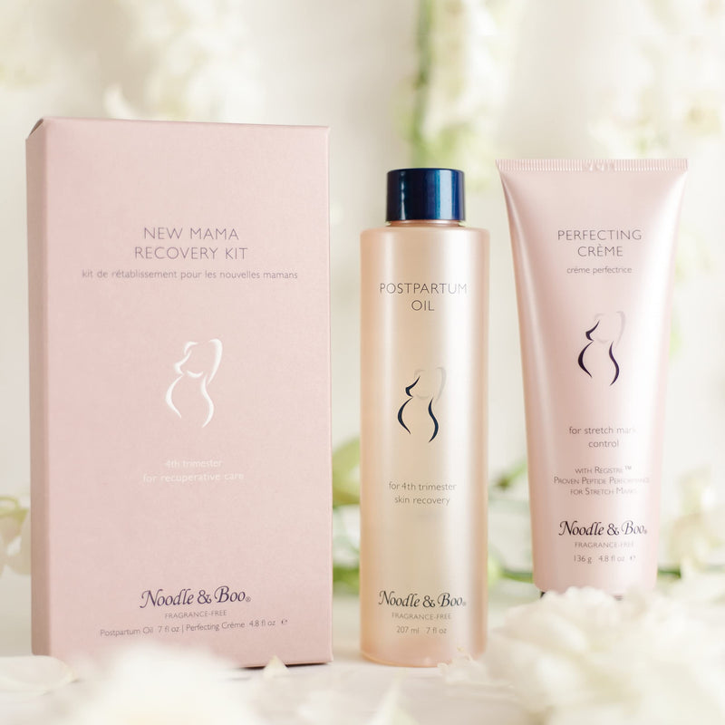 [Australia] - Noodle & Boo New Mama Skin Care and Recovery Kit - Perfecting Crème, Postpartum Oil - 4th Trimester, 11.8 fl. oz. 