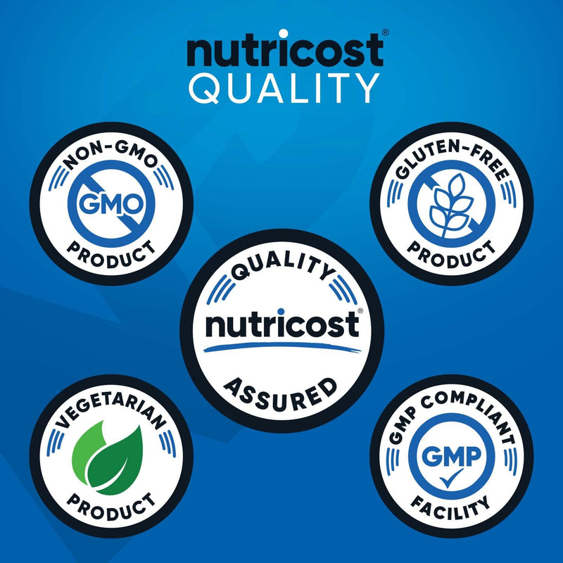 [Australia] - Nutricost EAA Powder 30 Servings (Unflavored) - Essential Amino Acids - Non-GMO, Gluten Free, Vegetarian Friendly 8.8 Ounce (Pack of 1) 