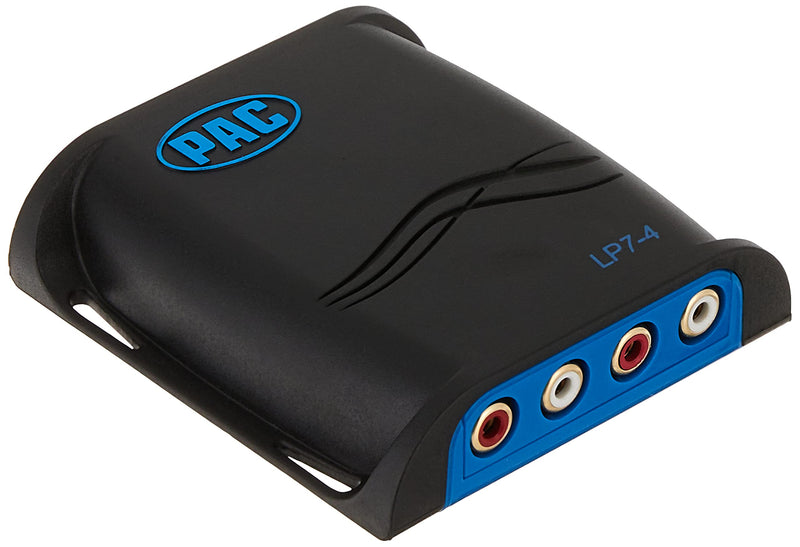 PAC LP7-4 L.O.C. PRO Series 4-Channel Line Output Converter with Remote Turn On , Blue