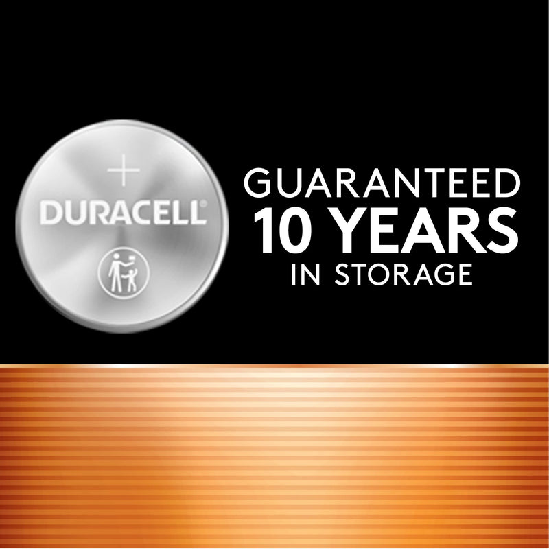 Duracell CR2025 3V Lithium Battery, Child Safety Features, 2 Count Pack, Lithium Coin Battery for Key Fob, Car Remote, Glucose Monitor, CR Lithium 3 Volt Cell