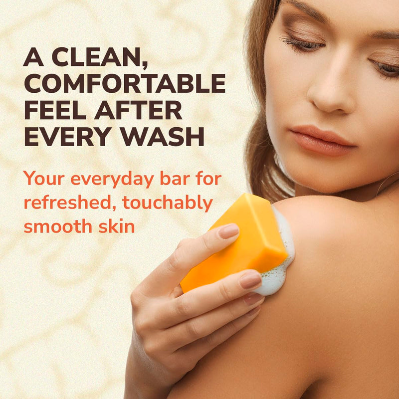 AURAE Kojic Acid & Turmeric Soap Bar for Clear, Hydrated Skin, Gentle Face & Body Cleanser with Vitamin C, Retinol, Collagen & Hyaluronic Acid, Paraben & SLS Free ((3.5oz x 2 Bars) 2 Bar Kojic Acid & Turmeric