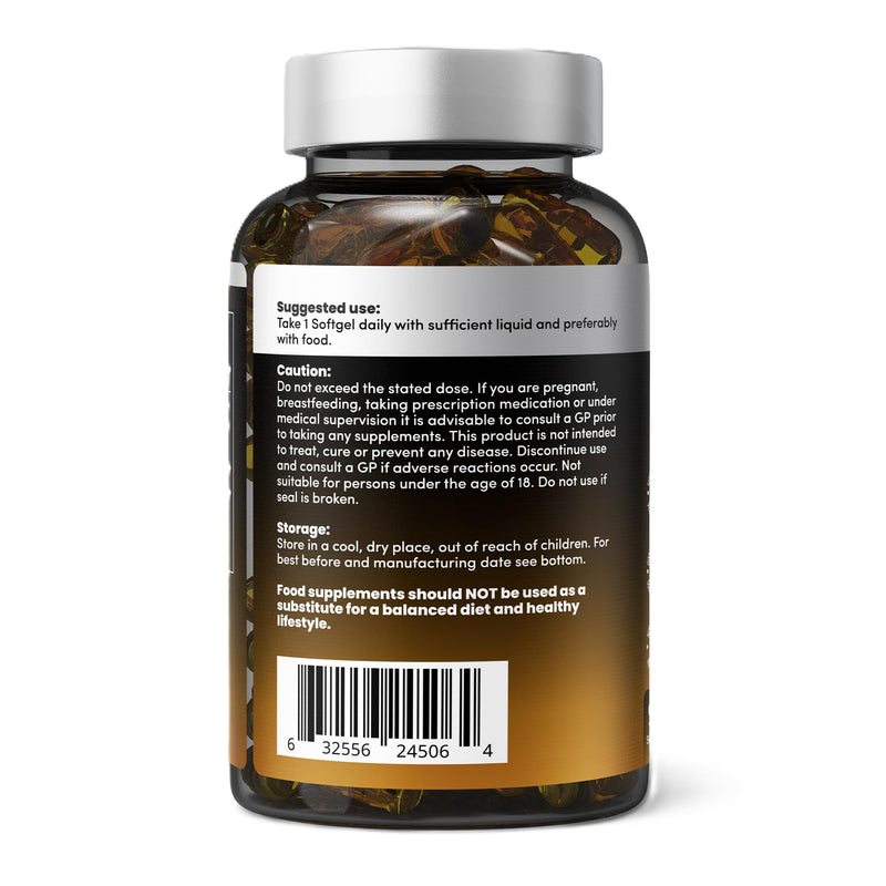 HealthEssent Pumpkin Seed Oil & Extract Capsules 4700mg Complex, Curcubita Pepo Omega 6 & 9 - High Strength Pumpkin Seed Oil for Hair & Prostate Support, Vegan & Non-GMO - 90 Softgels