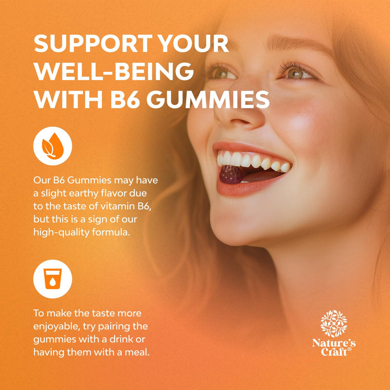 Potent Vitamin B6 Gummies for Adults - Vitamin B6 50mg Per Serving Gummy Vitamins for Women and Men for Immune Nerve and Mood Support - Vegan Kosher B6 Vitamins Gummies for Women and Men - 90 count 90 Count (Pack of 1)