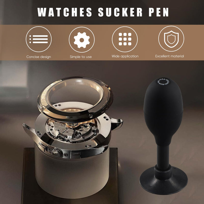 [Australia] - Myqqhbs lens sucker set, with 9 interchangeable suction cups, strong suction, manual vacuum suction pen, lens puller 