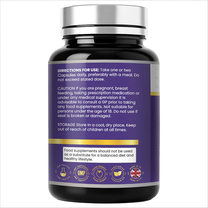 Bio Cultures Complex Probiotics & Prebiotics - 60 Billion CFU - 2 Months Supply - 120 Capsules - 20 Live Bio Cultures - Lactobacillus & Bifidobacterium Strains - Vegan -Halal- Complex Capsules