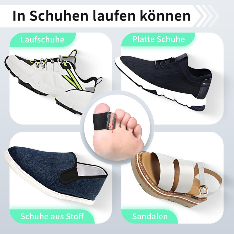 [Australia] - Toe Separator Hallux Valgus Correction Silicone, Pack of 8 Toe Separators for Women, Hallux Valgus Splint Bandage, Toe Spacer, Hammer Toe Correction, Toe Separator Big Toe 