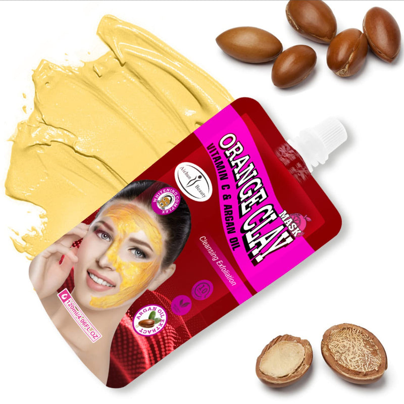 AICHUN BEAUTY Orange Clay Vitamin C Argan Oil Cleansing 120ml