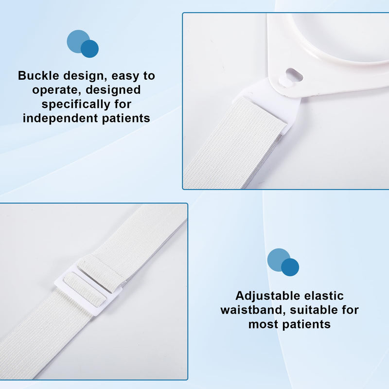 [Australia] - 2 Pcs Adjustable Lightweight Ostomy Hernia Belt For Colostomy/Ileostomy, Ostomy Belts For Men/Women, Stoma Supplies For Post-Operative Care Helps Protection Stoma Bag 