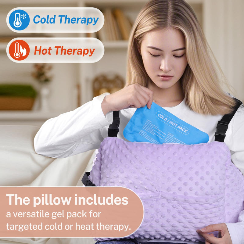 [Australia] - Post Mastectomy Pillow - Hysterectomy Recovery Pillows, Breast Cancer Post Surgery Pillow, Mastectomy Recovery Must Haves, Breast Pillow for Lumpectomy and Breast Surgery Healing Supplies 