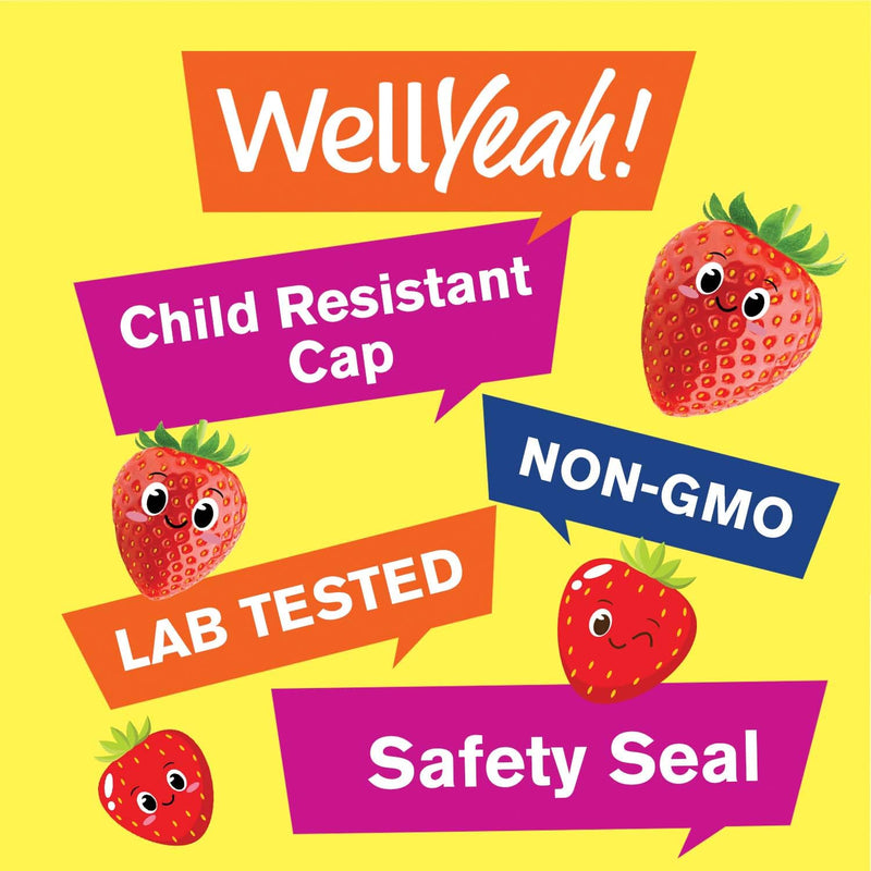 WellYeah B Complex Kids + Vitamin D3+K2 Kids, Gummies Bundle - Great Tasting, Vitamin Supplement, Gluten Free, GMO Free, Chewable Gummy
