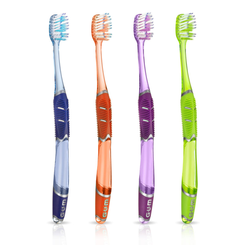 [Australia] - GUM Technique Deep Clean Toothbrush - Compact Soft - Soft Toothbrushes for Adults with Sensitive Gums - Extra Fine Bristles, 1ct (12pk) 1 Count (Pack of 12) Deep Clean Compact Head 