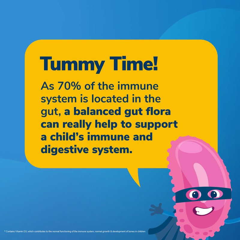 Tummies Bifibaby Drops - A Probiotic & Vitamin D3 Supplement for Babies & Children with Live Bacteria Strains to Support Gut Health and Immunity - 8mL (Pack of 2) 8 ml (Pack of 2)