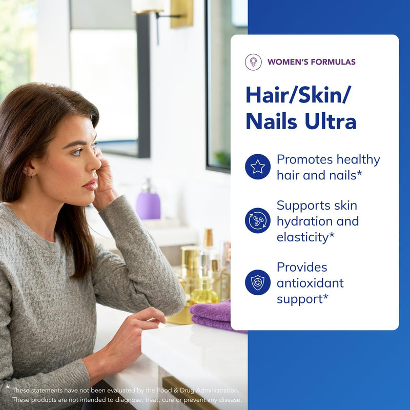 Pure Encapsulations Hair/Skin/Nails Ultra Advanced Beauty Supplement - Biotin & Collagen Supplement for Healthy Hair, Strong Nails & Youthful Skin Support* - 60 Capsules | Supplement for Collagen, Anti Aging, Keratin, Antioxidants, Skin Hydration, Heal...