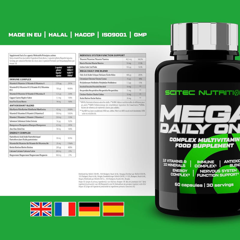 SciTec Mega Daily One - 120 caps