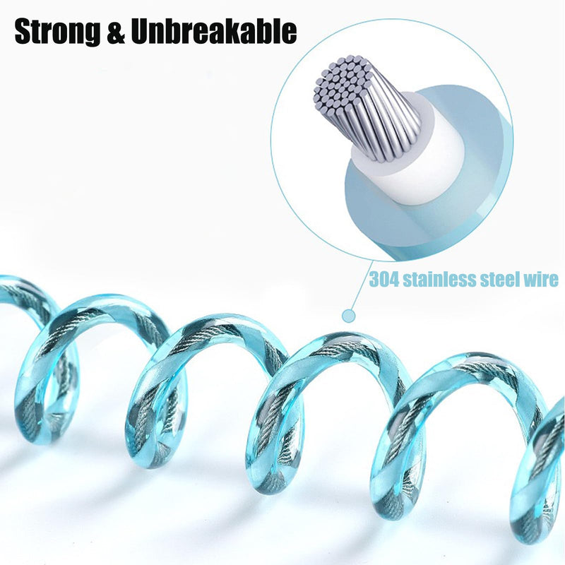 [Australia] - PandaEar Anti Lost Wrist Link, Toddler Harness Walking Leash Safety Child Wristband Leashes for Babies Kids (Blue) Blue 