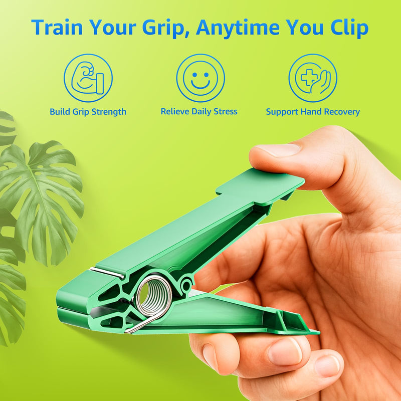 [Australia] - FitBeast Finger Exerciser Set ‚Äì 5 Resistance Clips for Hand Therapy, Grip Strength & Dexterity ‚Äì Ideal Finger Strengthener for Rehab, Stroke Recovery, Arthritis, Seniors & Athletes 
