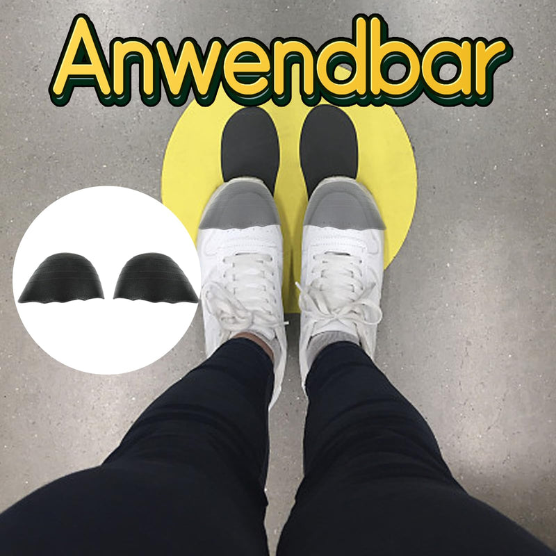 [Australia] - 3 pairs of shoe filler inserts, toe filler inserts for shoes that are too large, insoles, adjustable shoe pads, toe cushions, for women, men, high heels, suit shoes, casual flats (black) 