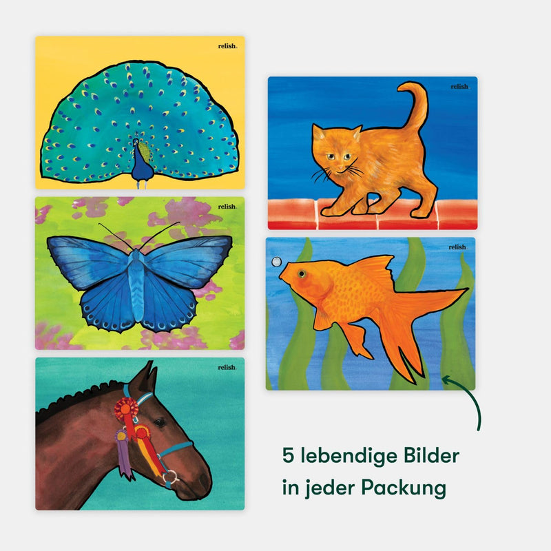 [Australia] - Relish “Wonderful Wildlife” Aquapaint Watercolor Art Set - Alzheimer's Products/Support & Dementia Activities for Seniors 