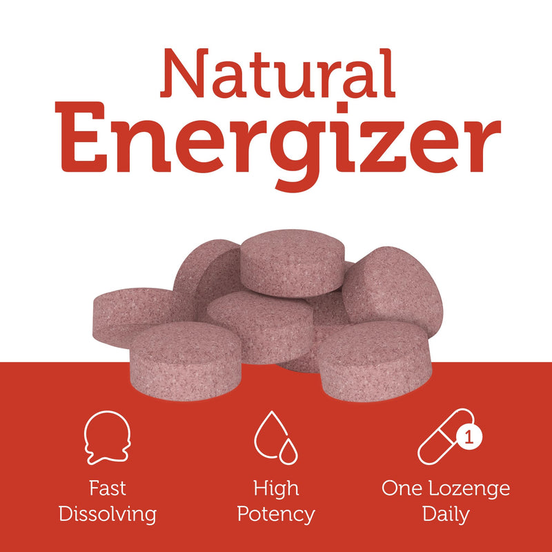 Zahler Energizer Vitamin B12-5000 mcg Vitamin B12 - Natural Cherry Flavor Dissolvable Lozenges - Kosher Gluten Free Non-GMO B12 Vitamins 5000 mcg, Energy Boost, Made in USA (180 Count) 180 Count (Pack of 1)