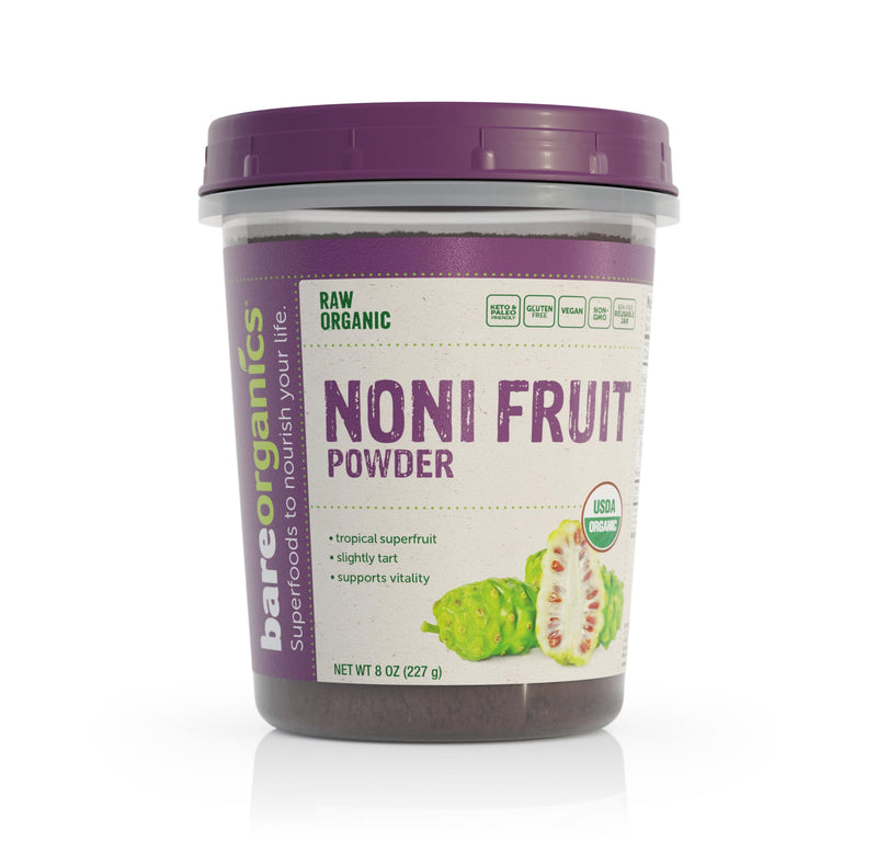 [Australia] - BareOrganics Noni Fruit Powder, 8 Ounce 