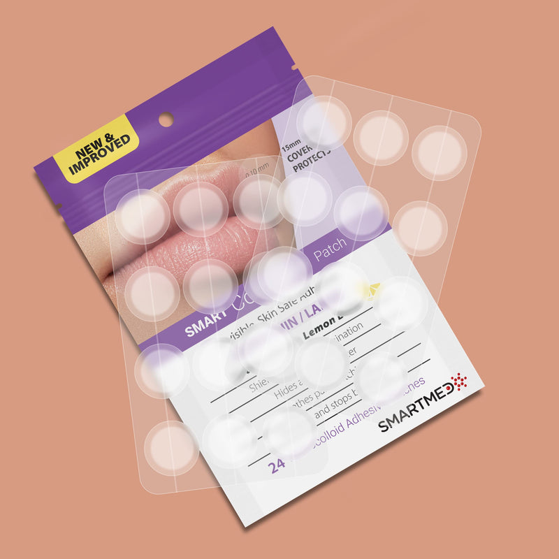[Australia] - Cold Sore Treatment Patch Duo - Large Ultra Thin 15mm & Honey 12mm 54 patches 