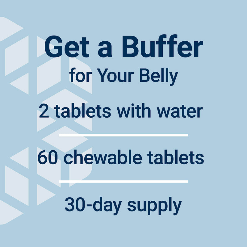 [Australia] - Life Extension Esophageal Guardian, alginic Acid, Potassium Bicarbonate, get Long-Lasting Relief from gastric Distress, Vegetarian, Non-GMO, Gluten-Free, 60 Vegetarian chewable Tablets 
