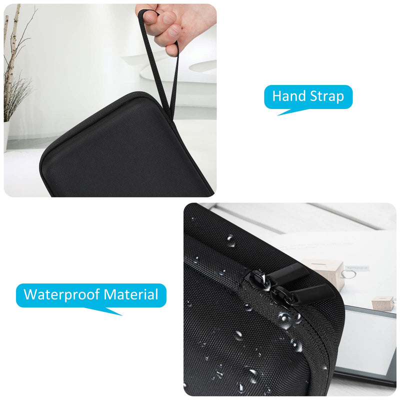ProCase Tech Organizer Travel Case Bundle with Travel Toiletry Pouch