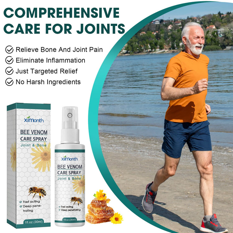 [Australia] - BSOON Cvreoz Bee Venom Pain Treatment Spray, Pack of 2 Bee Venom Bone Healing Spray, Warts and Key Removal Soothing Spray Bee Venom Joint and Bone Therapy Spray 